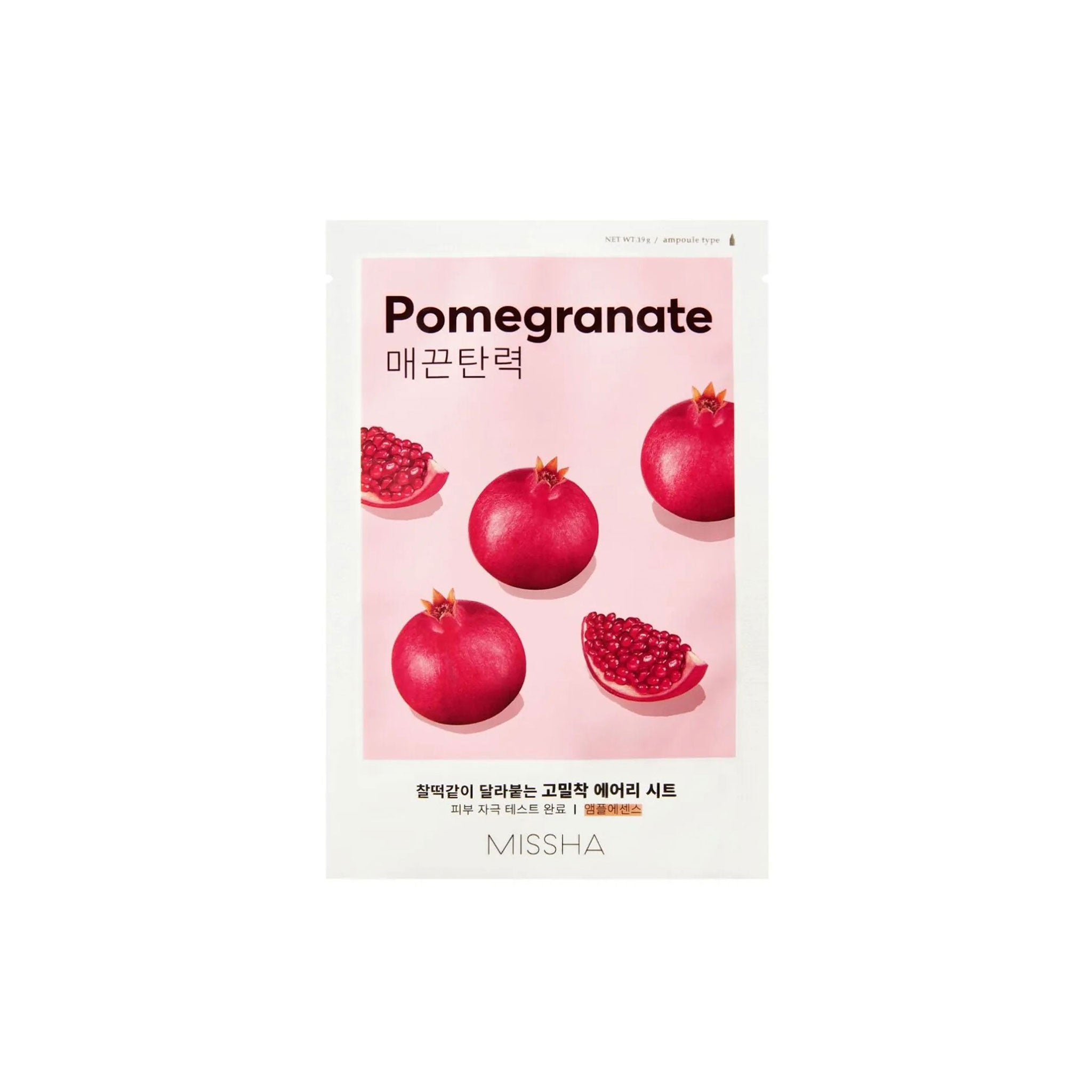 Missha Airy Fit Sheet Mask_Pomegranate