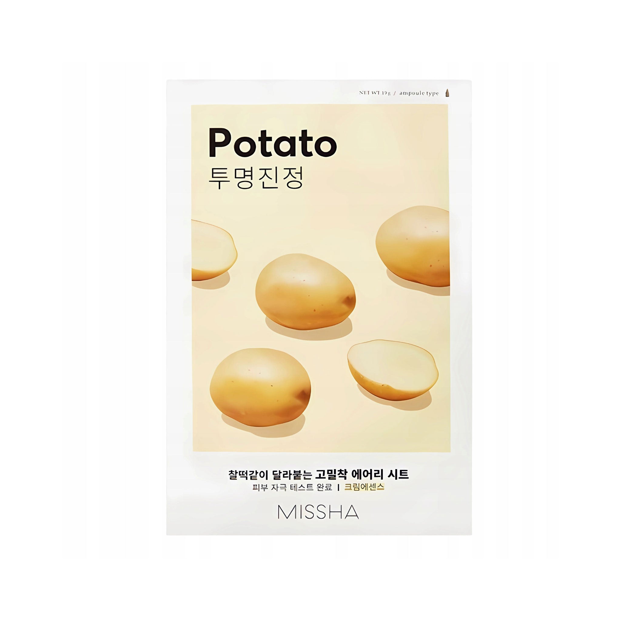 Missha Airy Fit Sheet Mask_Potato