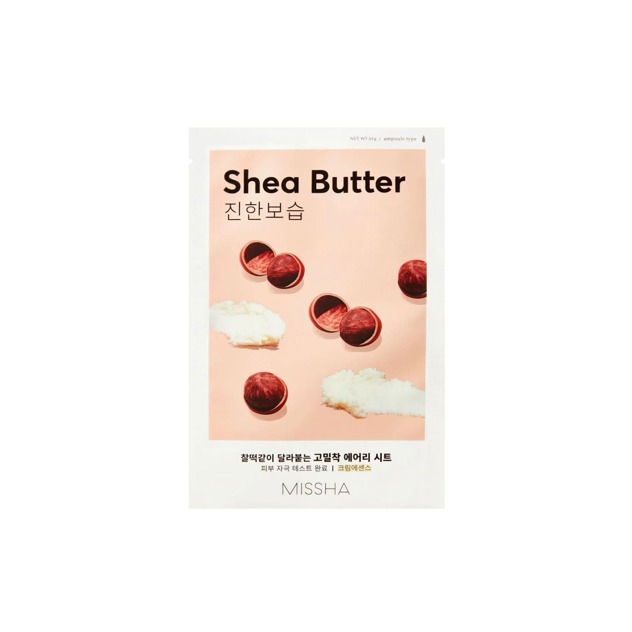 Missha Airy Fit Sheet Mask_Shea Butter