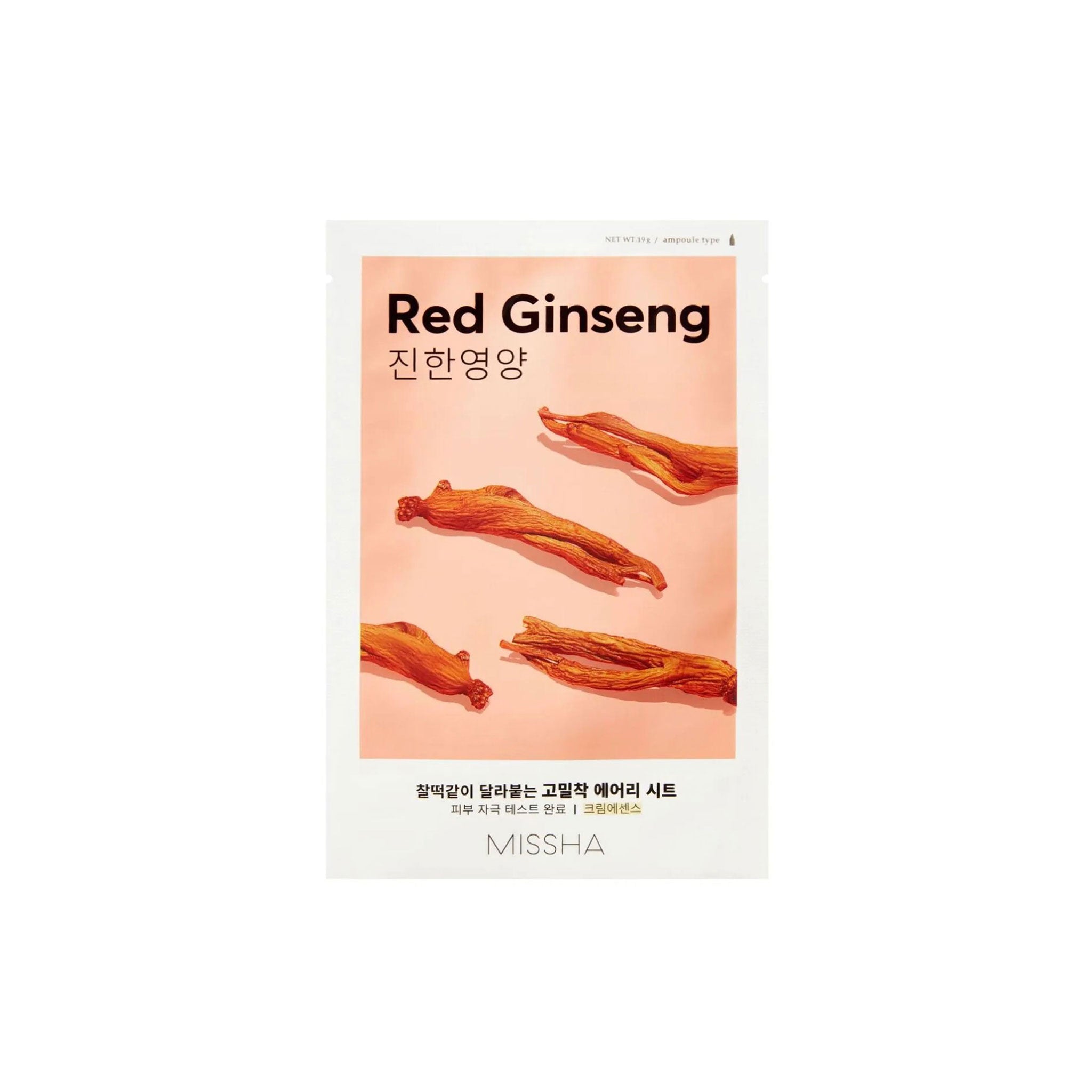 Missha Airy Fit Sheet Mask_red ginseng